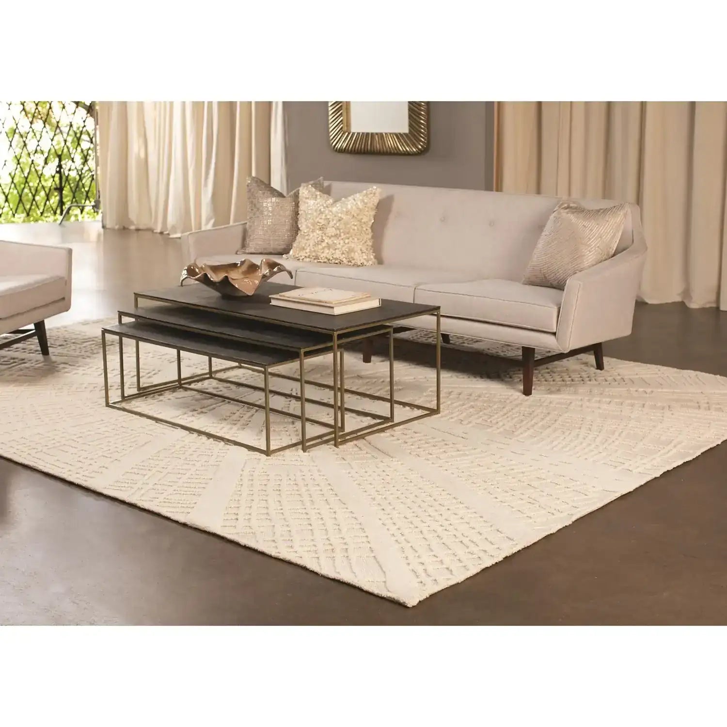GLOBAL VIEWS VORTEX RUG - Rugs