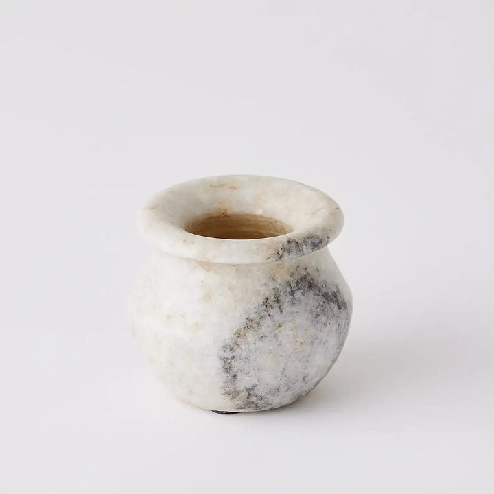 GLOBAL VIEWS MARBLE VASE - Art