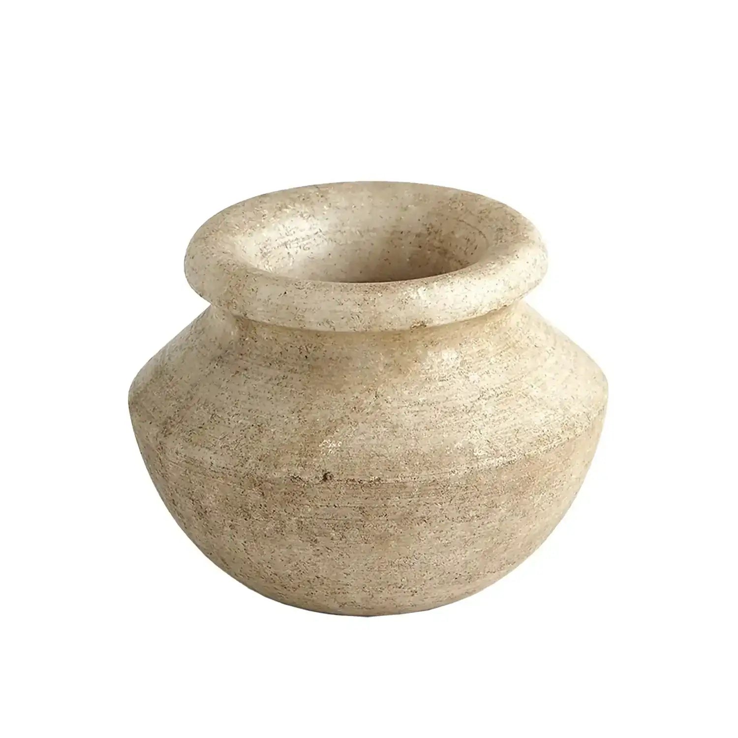 GLOBAL VIEWS MARBLE VASE - Art