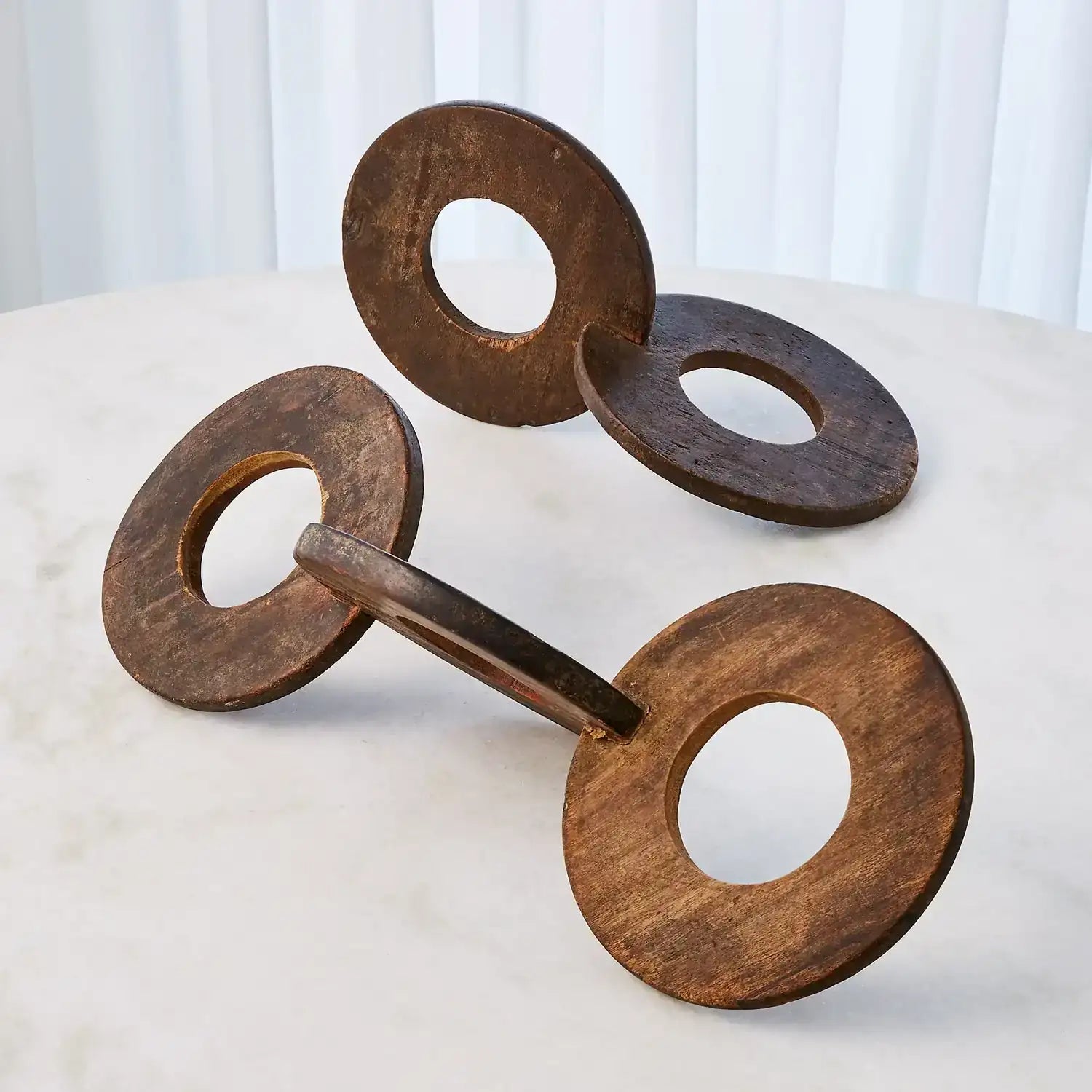 GLOBAL VIEWS DOUBLE CHAPATI MARKER - Decorative Accents