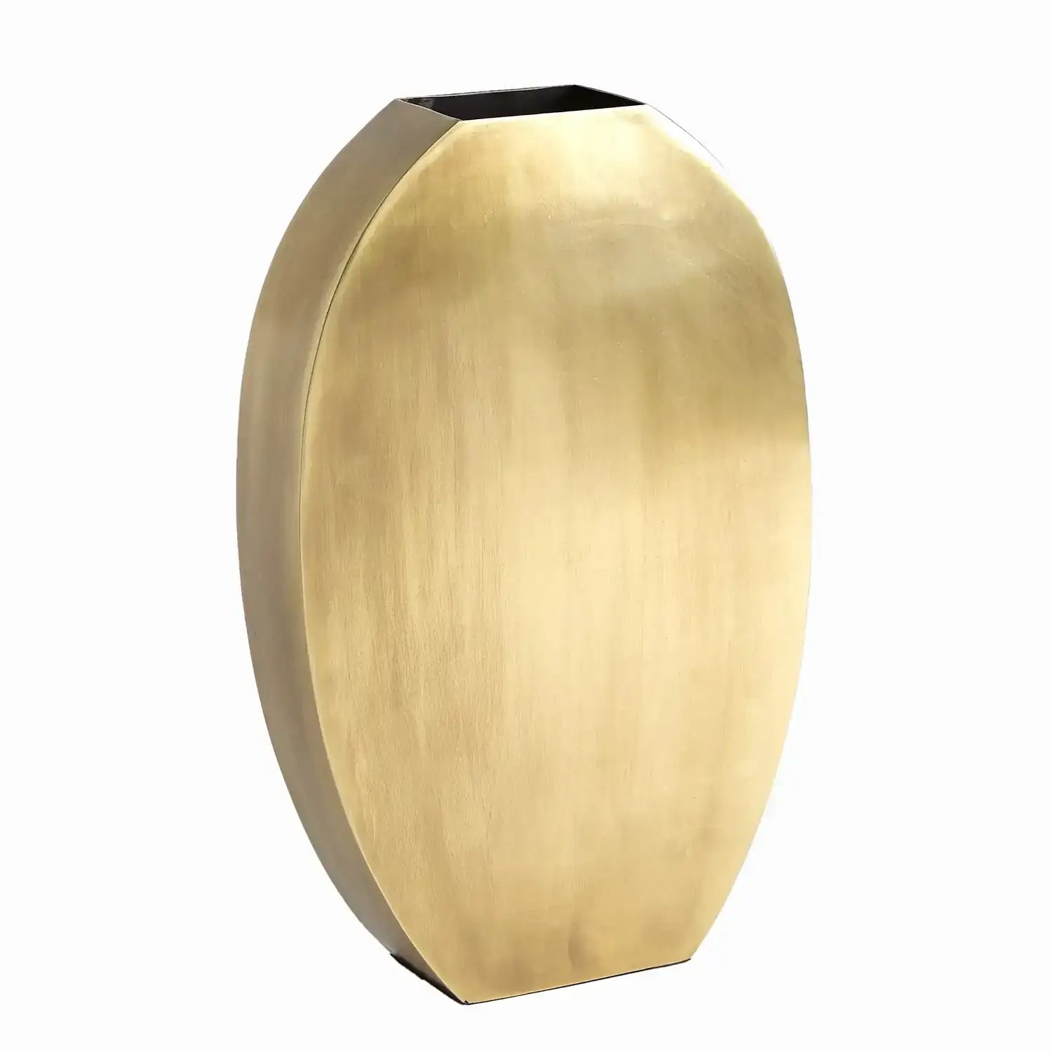 GLOBAL VIEWS SQUARED OVAL VASE - Decorative Accents