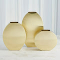 GLOBAL VIEWS SQUARED OVAL VASE - Decorative Accents