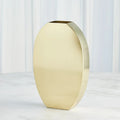 GLOBAL VIEWS SQUARED OVAL VASE - Decorative Accents