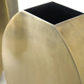 GLOBAL VIEWS SQUARED OVAL VASE - Decorative Accents