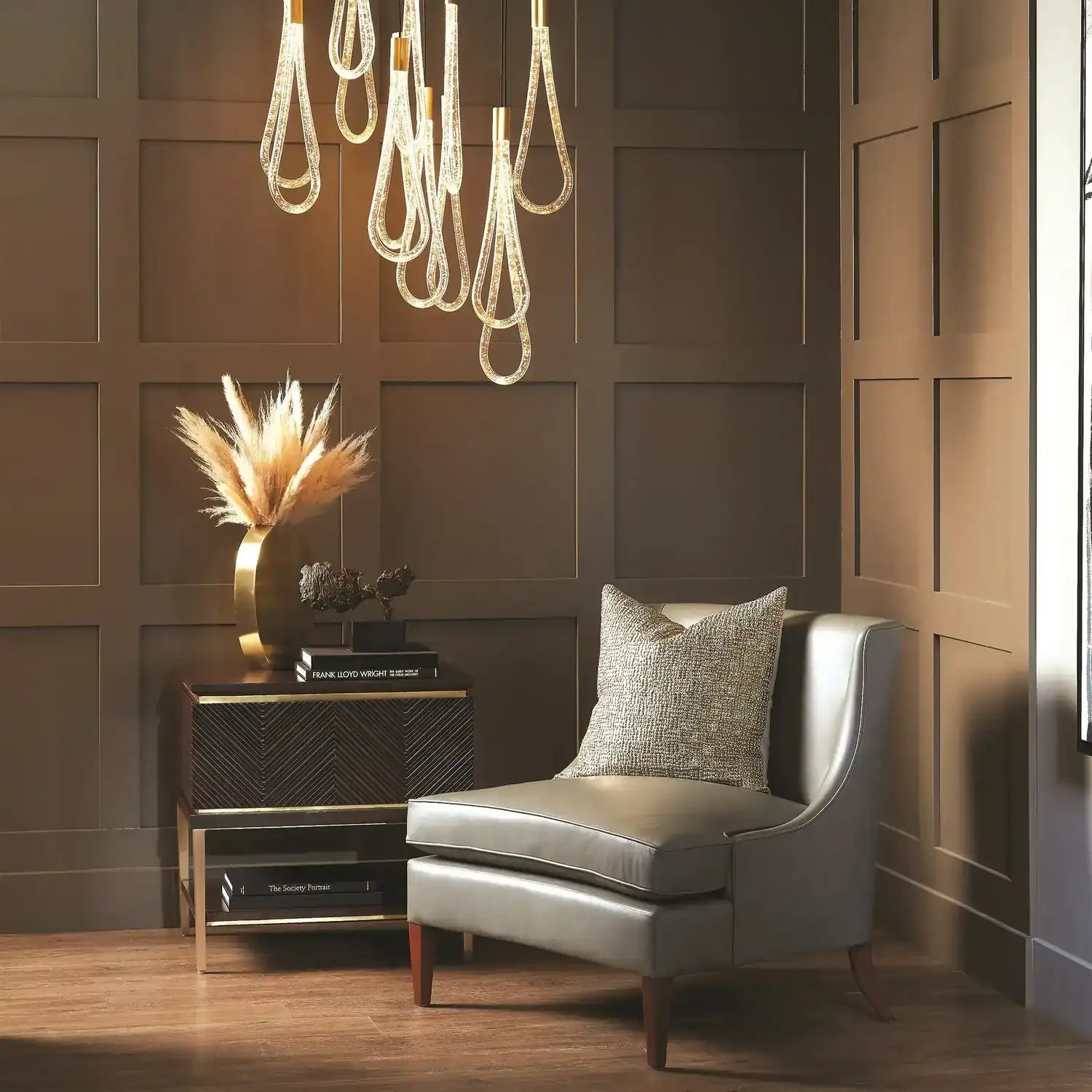 GLOBAL VIEWS SQUARED OVAL VASE - Decorative Accents