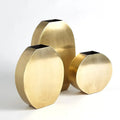 GLOBAL VIEWS SQUARED OVAL VASE - Decorative Accents