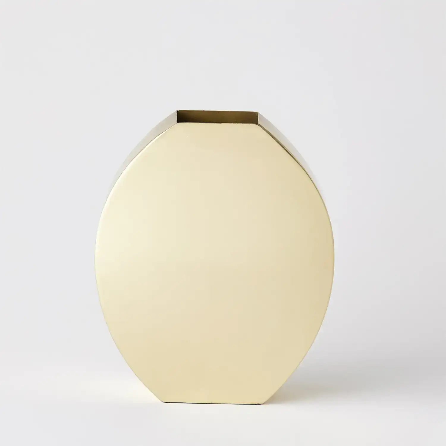 GLOBAL VIEWS SQUARED OVAL VASE - Decorative Accents