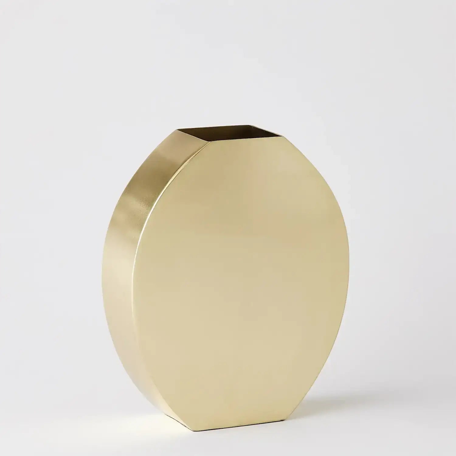 GLOBAL VIEWS SQUARED OVAL VASE - Decorative Accents