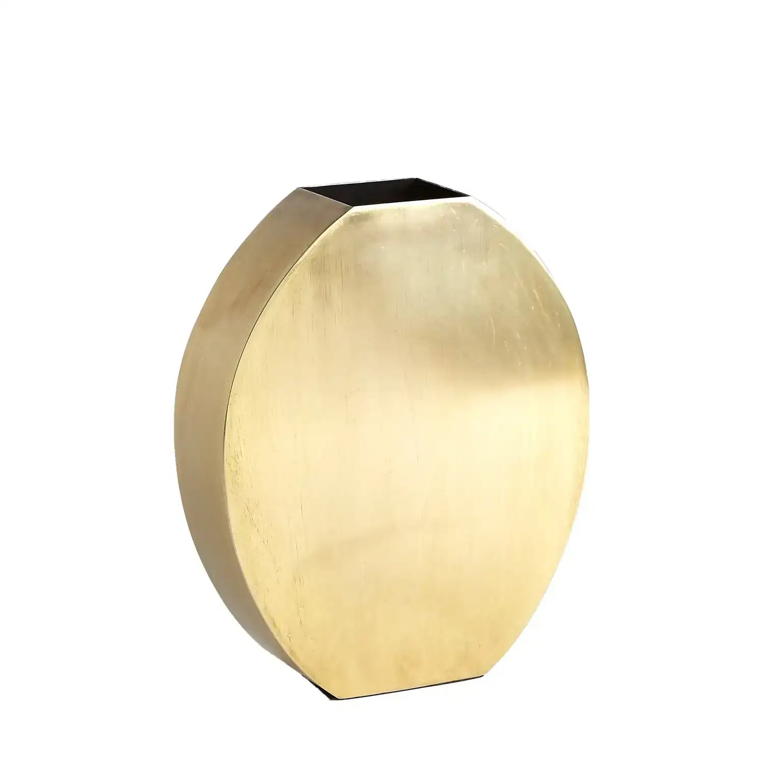 GLOBAL VIEWS SQUARED OVAL VASE - Decorative Accents