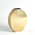 GLOBAL VIEWS SQUARED OVAL VASE - Decorative Accents