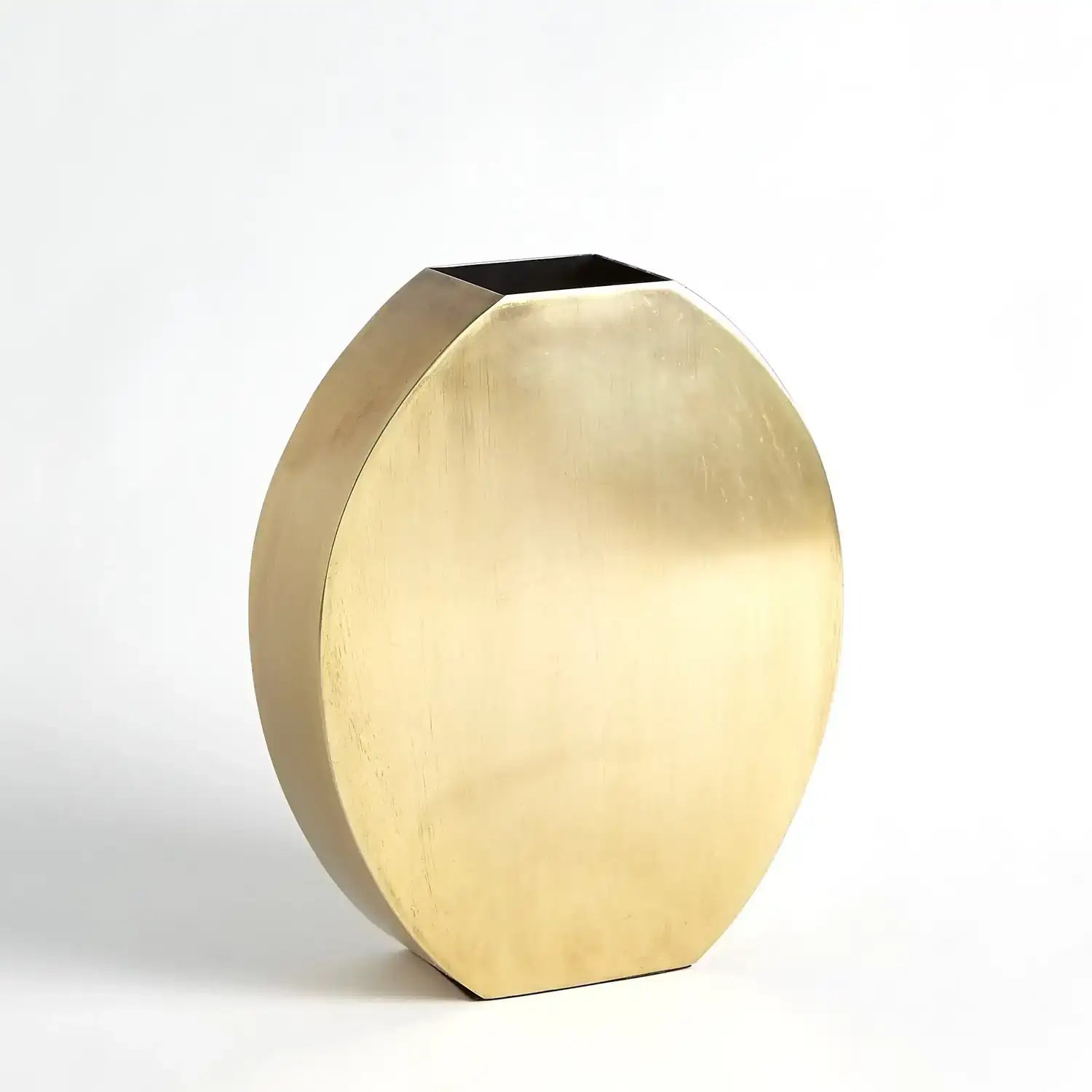 GLOBAL VIEWS SQUARED OVAL VASE - Decorative Accents