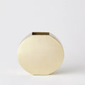 GLOBAL VIEWS SQUARED OVAL VASE - Decorative Accents