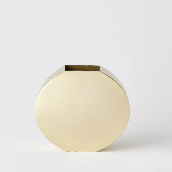 GLOBAL VIEWS SQUARED OVAL VASE - Decorative Accents