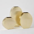 GLOBAL VIEWS SQUARED OVAL VASE - Decorative Accents