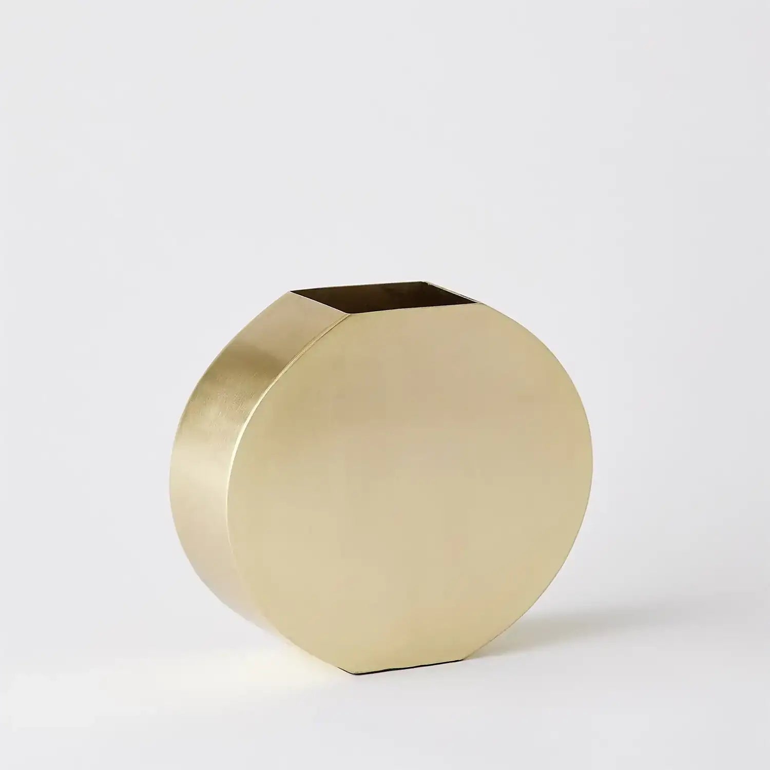 GLOBAL VIEWS SQUARED OVAL VASE - Decorative Accents