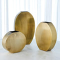 GLOBAL VIEWS SQUARED OVAL VASE - Decorative Accents