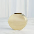 GLOBAL VIEWS SQUARED OVAL VASE - Decorative Accents