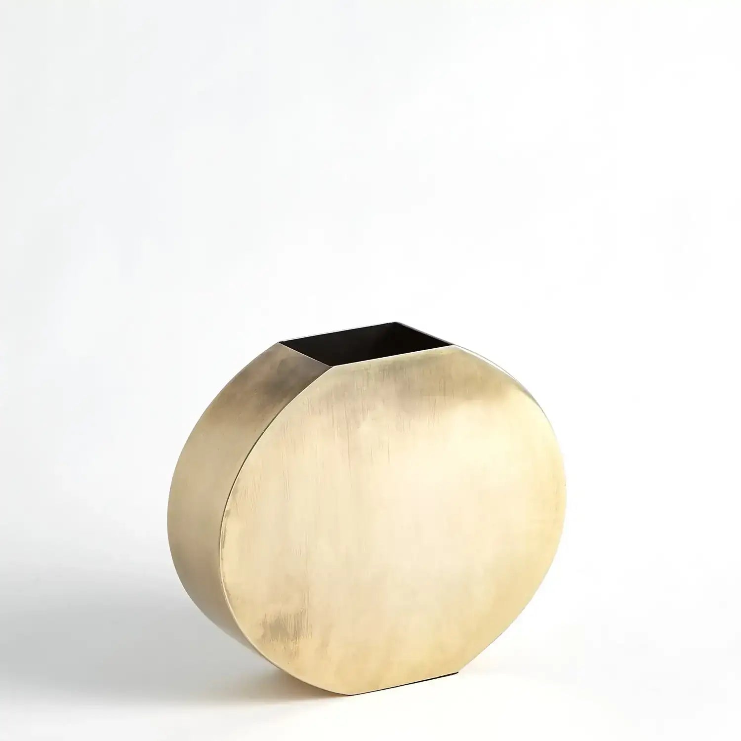 GLOBAL VIEWS SQUARED OVAL VASE - Decorative Accents