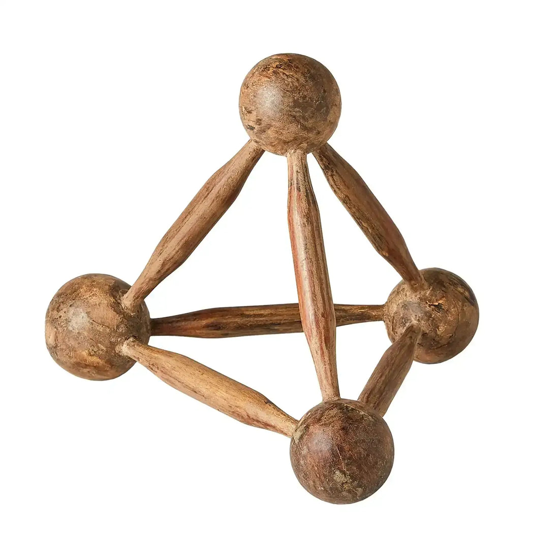 GLOBAL VIEWS ROLLER PIN/WOODEN BALL PYRAMID - Decorative Accents