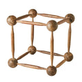 GLOBAL VIEWS ROLLER PIN/WOODEN BALL CUBE - Decorative Accents