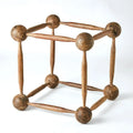 GLOBAL VIEWS ROLLER PIN/WOODEN BALL CUBE - Decorative Accents