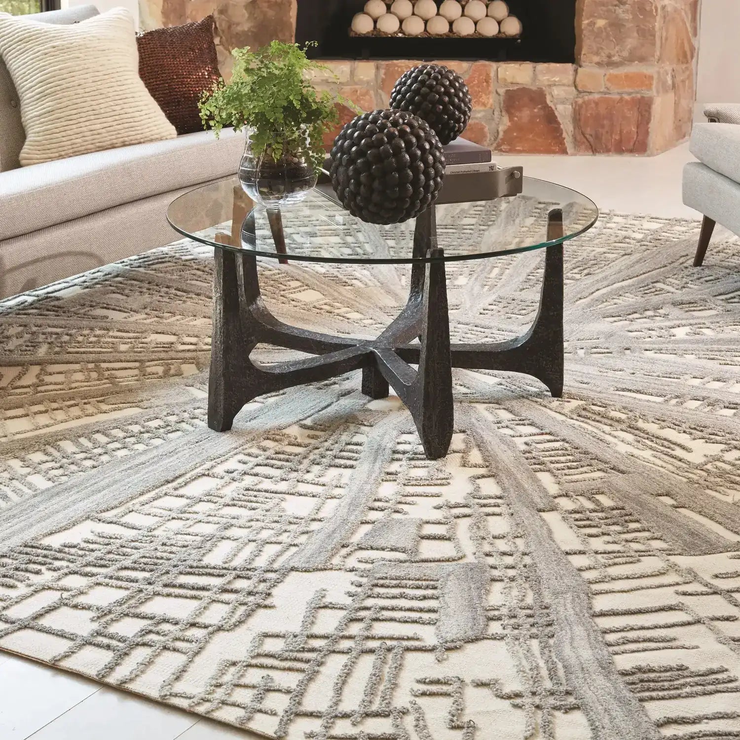 GLOBAL VIEWS VORTEX RUG - Rugs