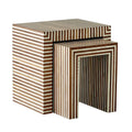 GLOBAL VIEWS SIENNA NESTING END TABLE - Side