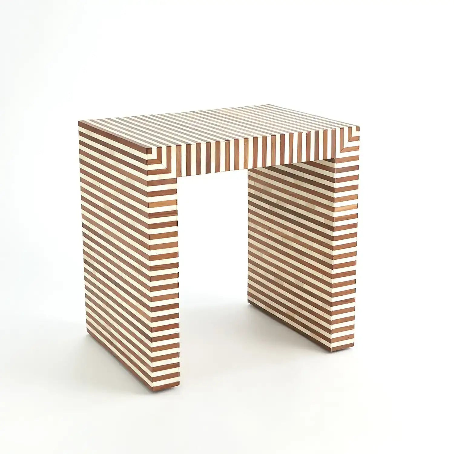 GLOBAL VIEWS SIENNA NESTING END TABLE - Side