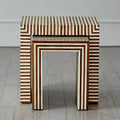 GLOBAL VIEWS SIENNA NESTING END TABLE - Side