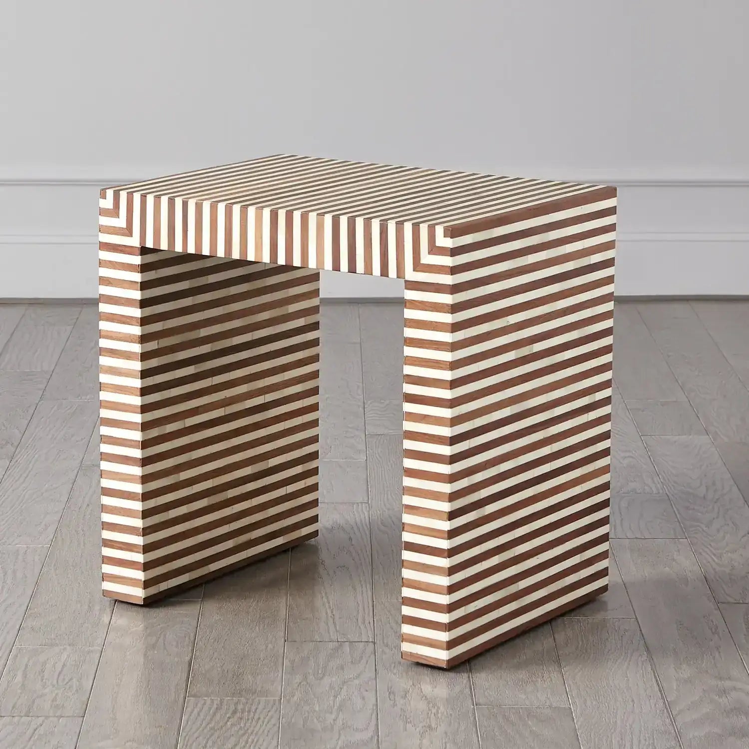 GLOBAL VIEWS SIENNA NESTING END TABLE - Side