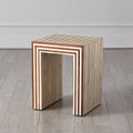GLOBAL VIEWS SIENNA NESTING END TABLE - Side