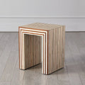GLOBAL VIEWS SIENNA NESTING END TABLE - Side