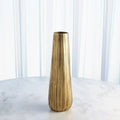 GLOBAL VIEWS CHASED ROUND VASE - Decorative Accents