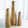 GLOBAL VIEWS CHASED ROUND VASE - Decorative Accents