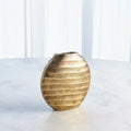 GLOBAL VIEWS CHASED OVAL VASE - Decorative Accents