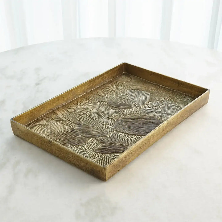 GLOBAL VIEWS FLORA TRAY - Decorative Accents