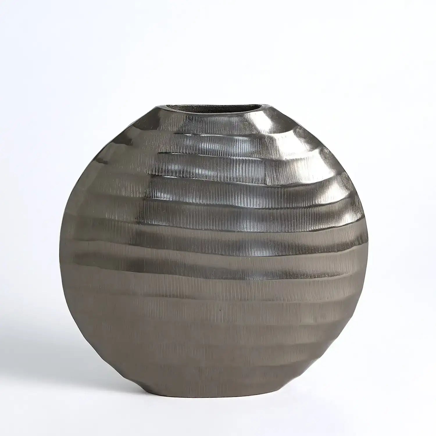 GLOBAL VIEWS CHASED OVAL VASE - Decorative Accents