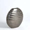 GLOBAL VIEWS CHASED OVAL VASE - Decorative Accents