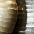 GLOBAL VIEWS CHASED OVAL VASE - Decorative Accents