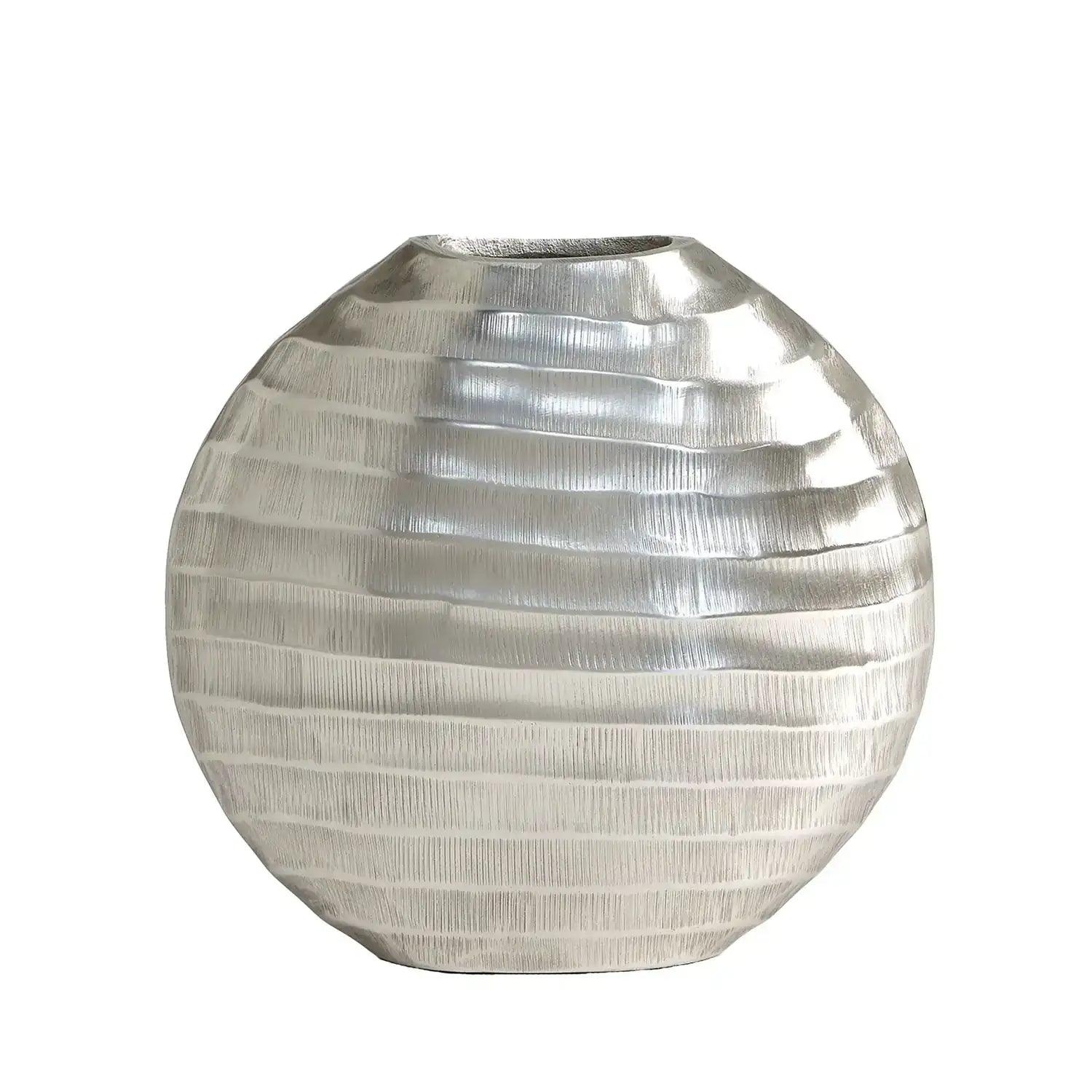GLOBAL VIEWS CHASED OVAL VASE - Decorative Accents