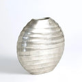 GLOBAL VIEWS CHASED OVAL VASE - Decorative Accents