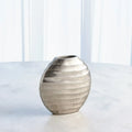 GLOBAL VIEWS CHASED OVAL VASE - Decorative Accents