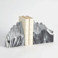 GLOBAL VIEWS PAIR MOUNTAIN SUMMIT BOOKENDS - Decorative Accents