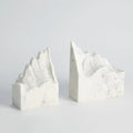 GLOBAL VIEWS PAIR MOUNTAIN SUMMIT BOOKENDS - Decorative Accents