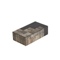GLOBAL VIEWS GILLES RIBBED HORN/RESIN BOX - Decorative Accents