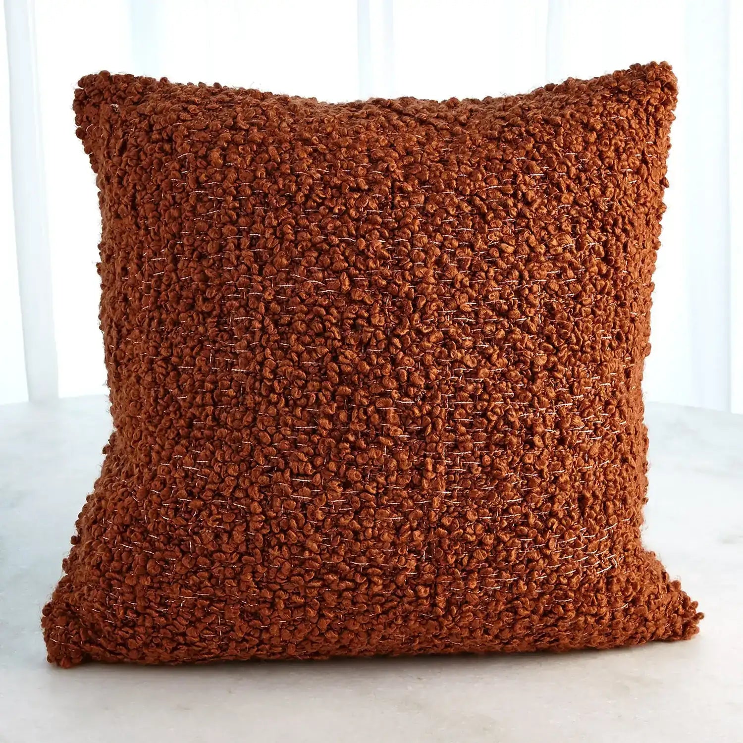 GLOBAL VIEWS TEXTURED BOUCLE PILLOW - Decorative Accents