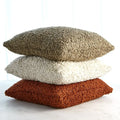 GLOBAL VIEWS TEXTURED BOUCLE PILLOW - Decorative Accents