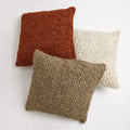 GLOBAL VIEWS TEXTURED BOUCLE PILLOW - Decorative Accents