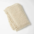 GLOBAL VIEWS TEXTURED BOUCLE THROW - Decorative Accents