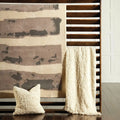 GLOBAL VIEWS TEXTURED BOUCLE THROW - Decorative Accents